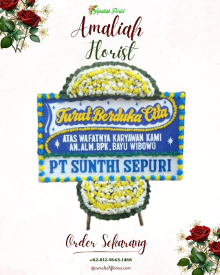 Papan Bunga Duka di Bengkulu Tengah