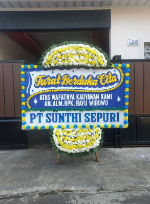 Papan Bunga Duka di Bengkulu Tengah