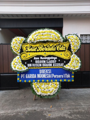 Papan Bunga Duka di Bengkulu Tengah