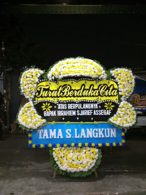 Papan Bunga Duka di Bengkulu Tengah